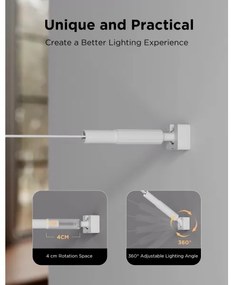 Govee - LED RGBICWW függesztett LED-szalag/36W/24V 4m Skyline Matter Wi-Fi