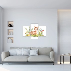 Kép - Kis őzike (90x60 cm)