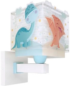 Dalber 63459 - Gyermek fali lámpa BABY DINOS 1xE27/15W/230V színes