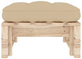 Impregnált fenyőfa kerti raklapzsámoly