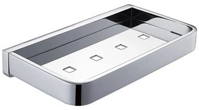 OMNIRES OMNIRES LU30330CR - Zuhany falipolc LUGANO 20 cm fényezett króm ON0115