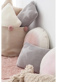 Krémszínű textil játéktároló kosár ø 30x30 cm Bubbly – Lorena Canals