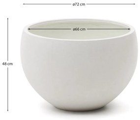 Cement virágcserép ø 72 cm Grau – Kave Home