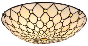 Prezent 1713 - Mennyezeti lámpa TIFFANY 3xE27/40W/230V