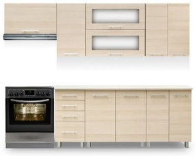 Anton Konyha 240 cm - sonoma