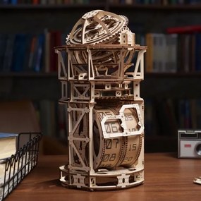 Ugears - 3D fa mechanikus puzzle Óraszerkezet tourbillonnal
