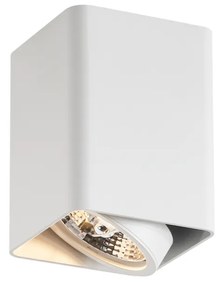 Design felületre szerelt spotlámpa fehér GU10 70mm forgatható és dönthető - Vox