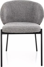 Kioto étkezőszék szürke/fekete