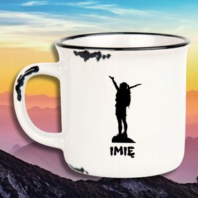 Bögre Fehér Retro Vicces Ajándék A Neved