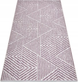 Juta Lapos Szövésű Szőnyeg 140x200 cm Háromszögek #B1386