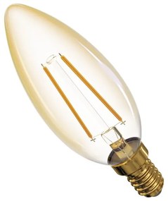 Vintage Candle Warm White LED izzó, 2,1W E14 - EMOS