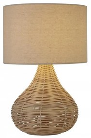 Searchlight EU700978 - Asztali lámpa 1xE14/7W/230V rattan