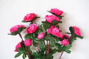 Rózsa Rózsák virágok mesterséges apró virág Mesterséges csokor gallyak nád