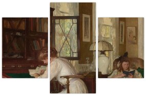 Kép - Edmund Tarbell, Josephine and Mercie, reprodukciók (90x60 cm)