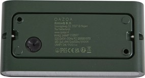 Modern kültéri fali lámpa sötétzöld 17,5 cm LED-del IP65 - Batt