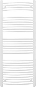 Íves törölközőszárító radiátor 1400x600 mm fehér