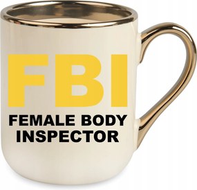 Vicces Bögre Elegáns Bézs Fbi Ajándék Születésnapra Karácsony Csomagolás