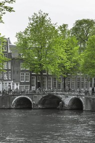 Poszter 40x60cm Csatorna a városon át, Assaf Frank