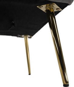 Relaxfotel, szürke Velvet szövet, BARET