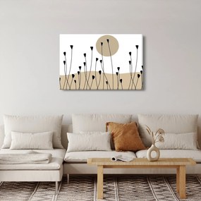 Kép - Grafikus rét N⁰2 (90x60 cm)