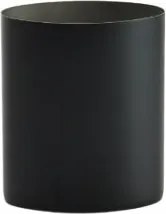 Fekete Fém Pohártartó Fogkefék És Fogkrém Számára 11CM