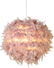 Searchlight 70393PI - KATE csillárhoz való búra, E14/E27, átmérő 50 cm, rózsaszín