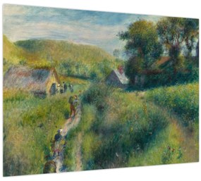 Üveg kép - Auguste Renoir, The Mussel Harvest, reprodukciók (70x50 cm)