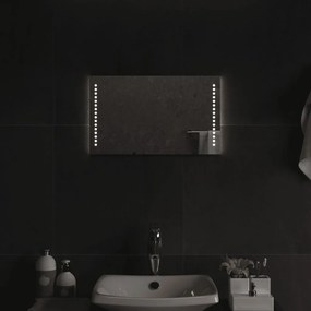 LED-es fürdőszobatükör 30 x 50 cm