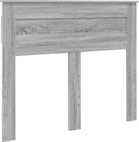vidaXL Fejtámla Szürke Sonoma 120 cm Faanyag