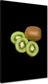 Vászonkép 80x120 Felek Zöld Kiwi