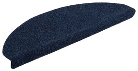 10 db öntapadós lépcsőszőnyeg 65 x 21 x 4 cm sötétkék félkör alakú nagy