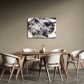 Kép - pezsgő a jégben (70x50 cm)