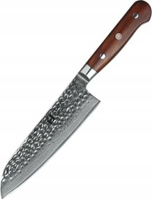 Santoku FĆnök kĂ©s XinZuo Yun B9H 18cm damaszkuszi acĂ©l 67 rĂ©teg 60 Hrc