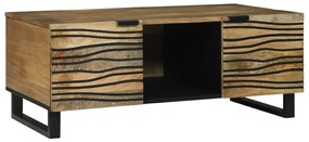 Dohányzóasztal 100x54x40 cm - Tömör mangófából