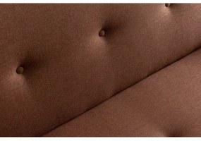 NARA kétszemélyes kanapé barna