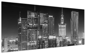 Kép - Fekete-fehér New York (120x50 cm)