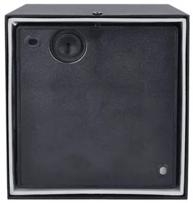 Brilagi-LED kültéri fali lámpa szenzorral TERNI LED/12W/230V fekete IP44