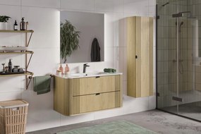 Bútorszett 100cm Pure bútormosdóval és magas szekrénysel