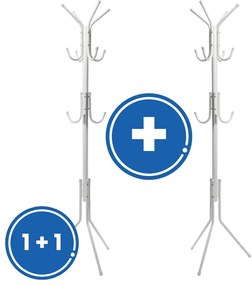 Állványakasztó Harlan 1 + 1 INGYENES, fehér
