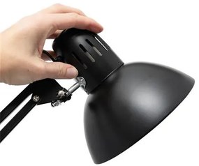 Asztali lámpa, energiatakarékos, felfogatható, MAUL Study, fekete (VLM8230590)