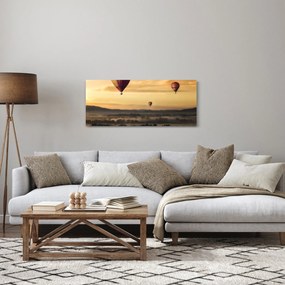 Kép - repülő léggömbök (120x50 cm)