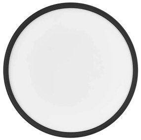 LED Mennyezeti lámpa FLORI LED/22W/230V 4000K fekete átm. 42 cm