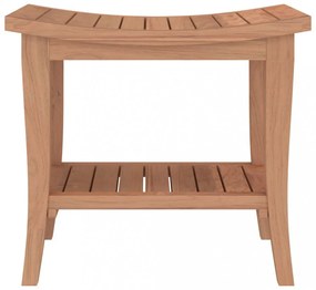 tömör tíkfa fürdőszobai kisasztal 50 x 35 x 45 cm