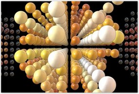 Poszterek 120x80 Narancssárga absztrakt