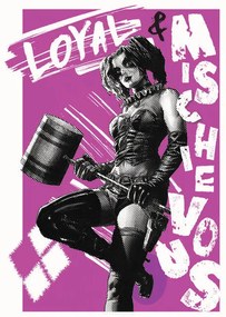 Művészi plakát Batman - Harley Quinn, (26.7 x 40 cm)