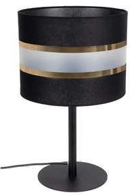Asztali lámpa CORAL 1xE27/60W/230V fekete