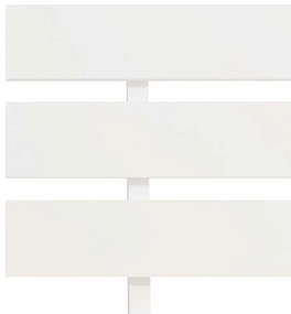 fehér tömör fenyőfa ágykeret 100 x 200 cm