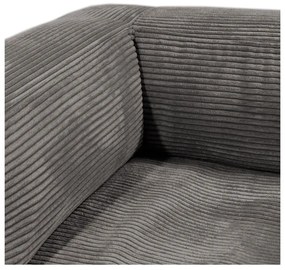 Krémszínű kordbársony babzsákfotel MooG – SLOWDOWN