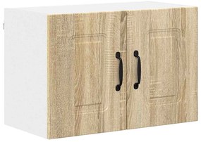 Fali konyhaszekrény 2 pcs Sonoma tölgy 60 x 31 x 40 cm Faanyag