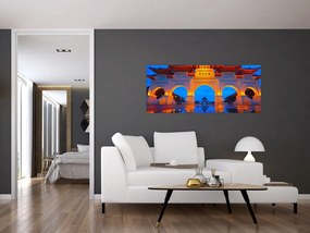 Tajvan kép (120x50 cm)